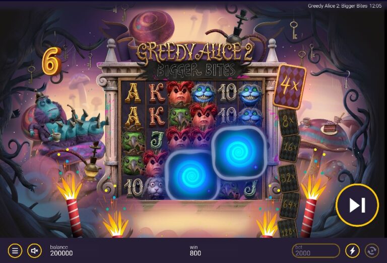Screenshot 3 van Greedy Alice 2: Bigger Bites